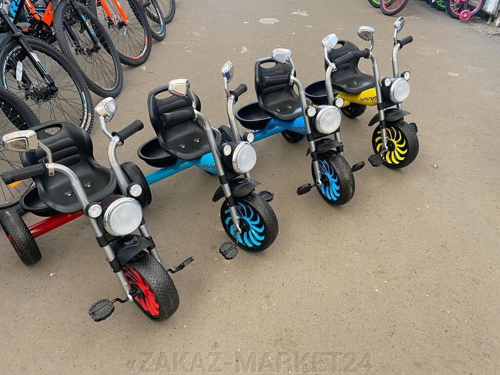 Трехколесный велосипед для детеи от 2 лет и выше от компании «ZAKAZ-MARKET24 - фото 1