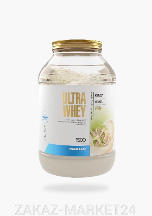 Ultra Whey Фисташка & Белый шоколад Банка 1500г от компании ZAKAZ-MARKET24 - фото 1