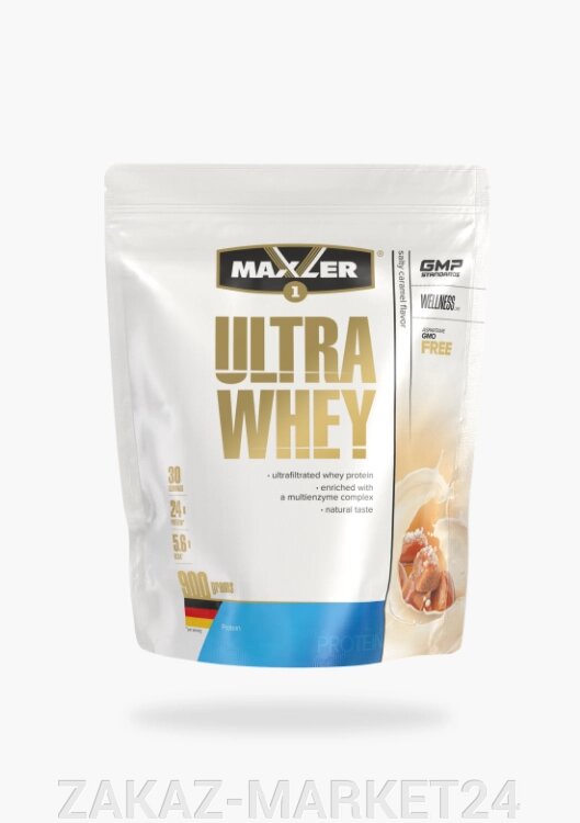 Ultra Whey Соленая Карамель Пакет 900г от компании ZAKAZ-MARKET24 - фото 1