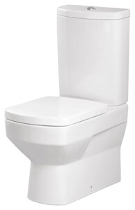Унитаз-компакт напольный Cersanit PURE S/с, универсальный выпуск (MK-PU010/PU020, ZB-PU011-3/6, DS-PURE-DL)