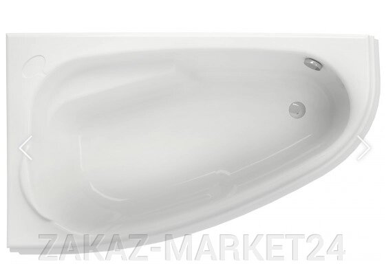 Ванна асимметричная JOANNA 160x95 левая ультра белый от компании «ZAKAZ-MARKET24 - фото 1