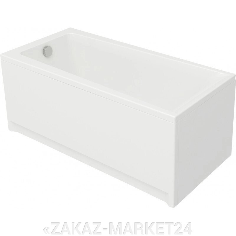 Ванна прямоугольная Cersanit LORENA 170*70, ультра белый, толщина 12 мм без панели от компании «ZAKAZ-MARKET24 - фото 1
