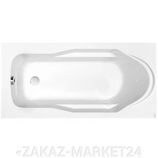 Ванна прямоугольная Cersanit SANTANA 160x70, ультра белый, WP-SANTANA*160-W от компании «ZAKAZ-MARKET24 - фото 1