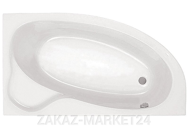 Ванна угловая SANTEK ЭДЕРА правая 170*110 от компании «ZAKAZ-MARKET24 - фото 1