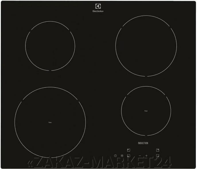 Варочная поверхность индукция Electrolux IKE 6420 KB черный от компании «ZAKAZ-MARKET24 - фото 1