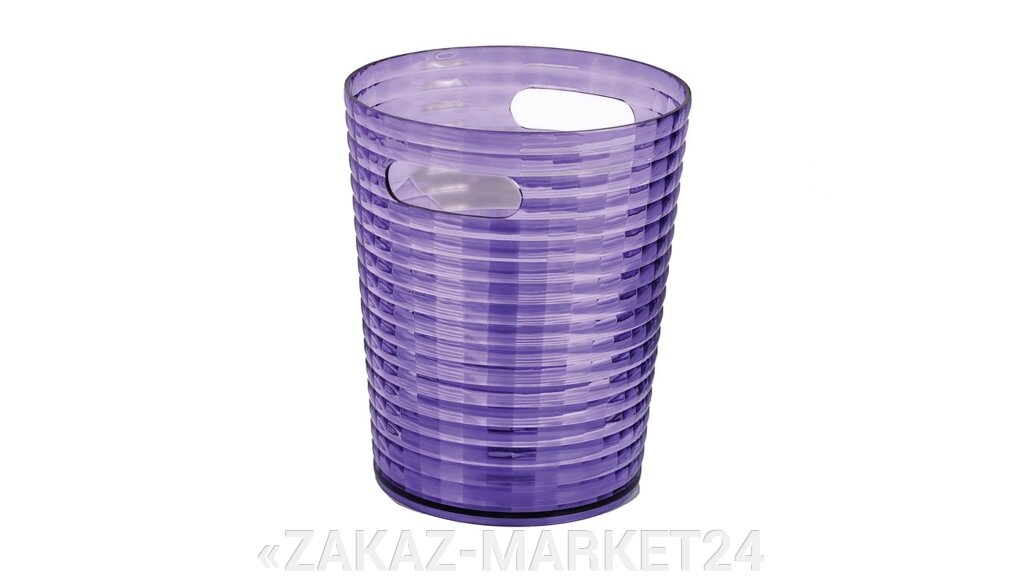 Ведро Fixsen "GLADY" FX-09-79, 6,6 л фиолетовое от компании «ZAKAZ-MARKET24 - фото 1