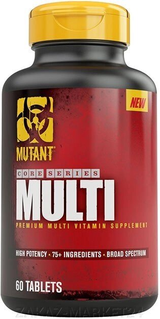 Витамины Mutant MULTI, 60 tab. от компании «ZAKAZ-MARKET24 - фото 1