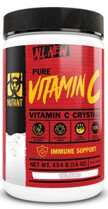 Витамины Mutant Pure Vitamin C Crystals 454 gr.