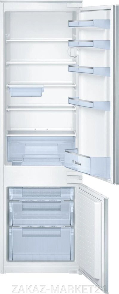 Встраиваемый холодильник Bosch с нижней морозильной камерой 177.2 x 54.1 cm KIV38V20RU от компании «ZAKAZ-MARKET24 - фото 1