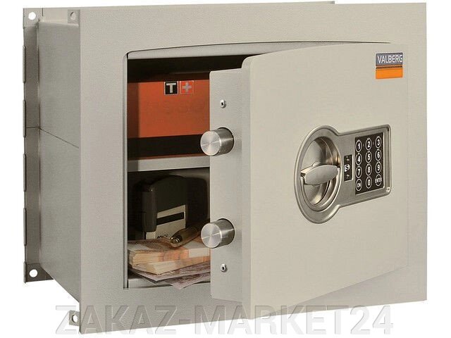 Встраиваемый сейф VALBERG AW-1 3329 EL с электронным замком PS 300 (классы - 1, S2) от компании «ZAKAZ-MARKET24 - фото 1