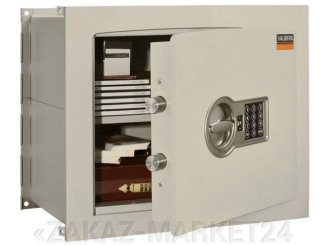 Встраиваемый сейф VALBERG AW-1 3829 EL с электронным замком PS 300 (классы - 1, S2) от компании «ZAKAZ-MARKET24 - фото 1
