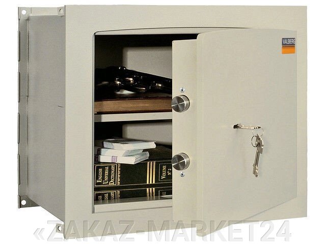 Встраиваемый сейф VALBERG AW-1 3829 с двумя ключевыми замками KABA MAUER (классы - 1, S2) от компании «ZAKAZ-MARKET24 - фото 1
