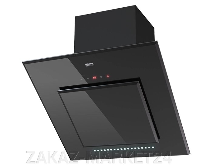 Вытяжка наклонная KRONA LINA 600 BLACK 4P-S от компании «ZAKAZ-MARKET24 - фото 1