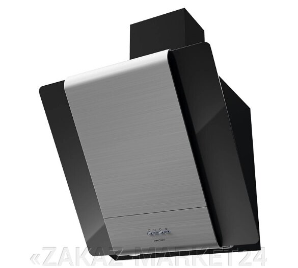 Вытяжка наклонная KRONA TALLI 600 inox/black glass 3P от компании «ZAKAZ-MARKET24 - фото 1