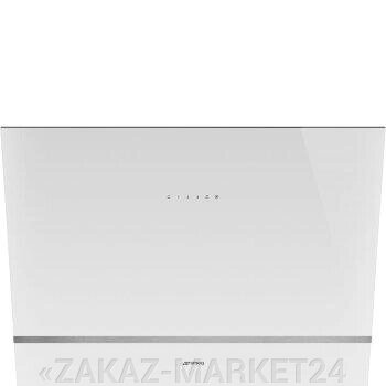 Вытяжка настенная Smeg KV28B белое стекло 80 см от компании «ZAKAZ-MARKET24 - фото 1
