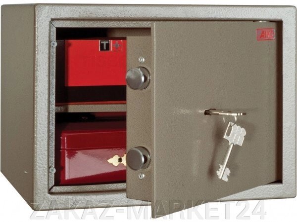 Взломостойкий (класс S1) мебельный сейф AIKO TM - 25 с ключевым замком BORDER от компании «ZAKAZ-MARKET24 - фото 1