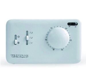 WATTS электронный термостат FAN comfort2T для фанкойлов