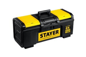 Ящик для инструмента STAYER TOOLBOX-24 пластиковый, Professional