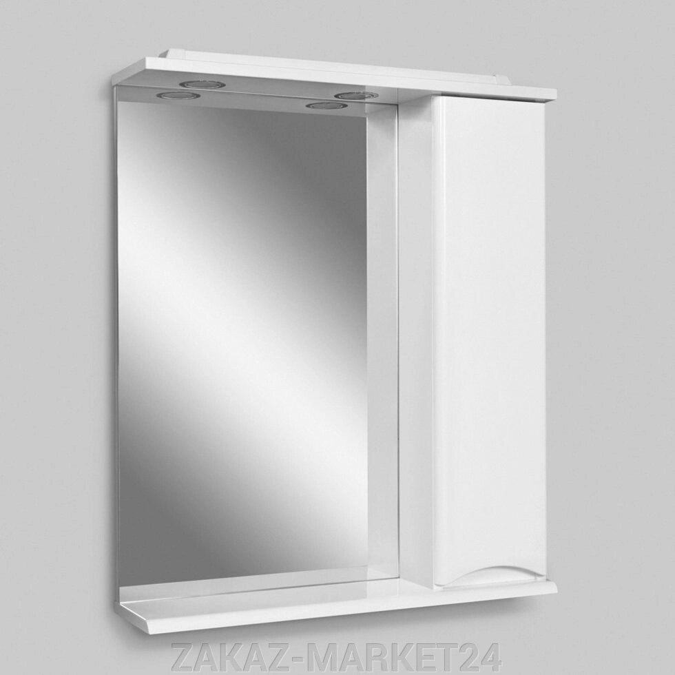 Зеркальный шкаф с подсветкой, 65 см AM. PM M80MPR0651WG от компании «ZAKAZ-MARKET24 - фото 1