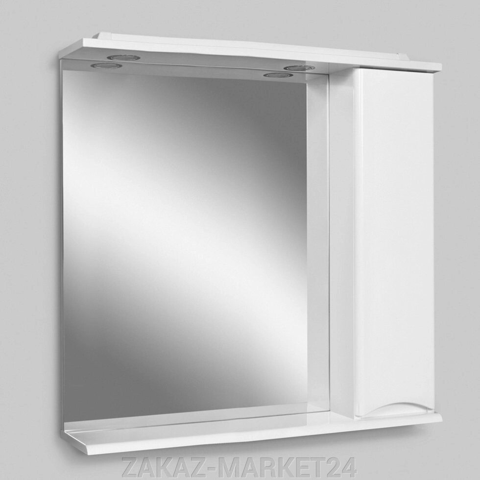 Зеркальный шкаф с подсветкой, 80 см AM. PM M80MPR0801WG от компании «ZAKAZ-MARKET24 - фото 1