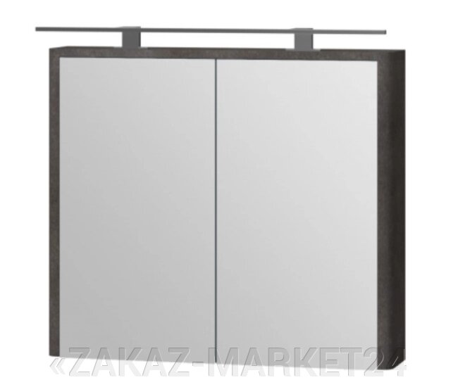 Зеркальный шкаф ЮВЕНТА LvrMC-80 структурный камень от компании «ZAKAZ-MARKET24 - фото 1