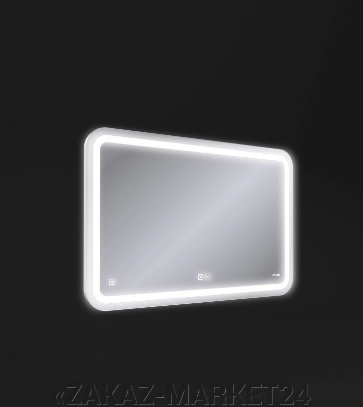 Зеркало Cersanit Design Pro KN-LU-LED050*80-p-Os 80*55 с подсветкой и часами от компании «ZAKAZ-MARKET24 - фото 1