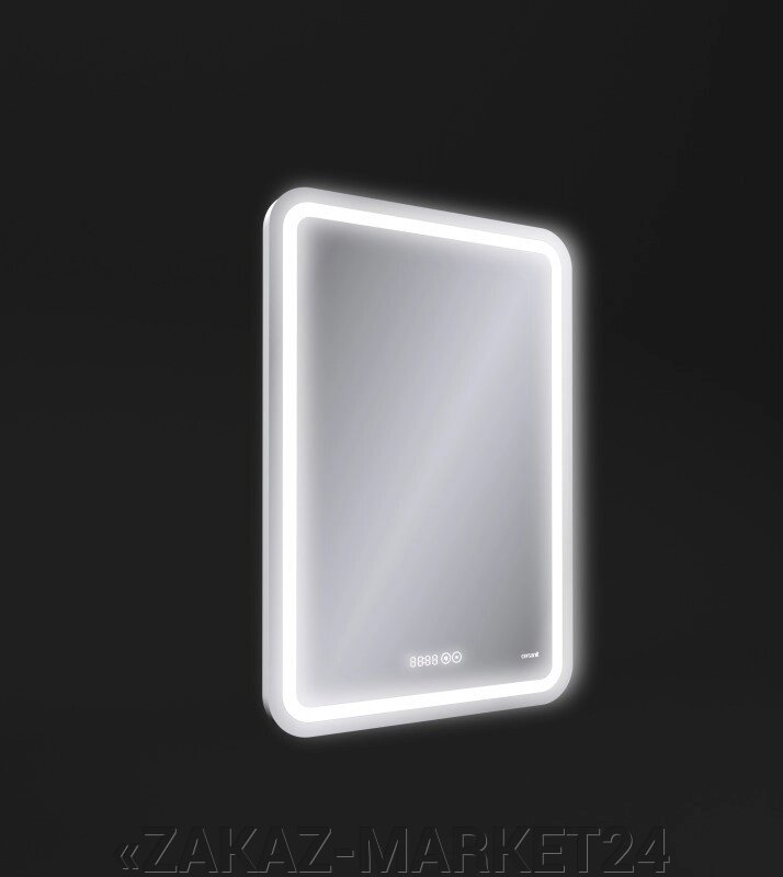Зеркало Cersanit Design Pro KN-LU-LED051*55-p-Os 55*80 с подсветкой и функцией звонка от компании «ZAKAZ-MARKET24 - фото 1
