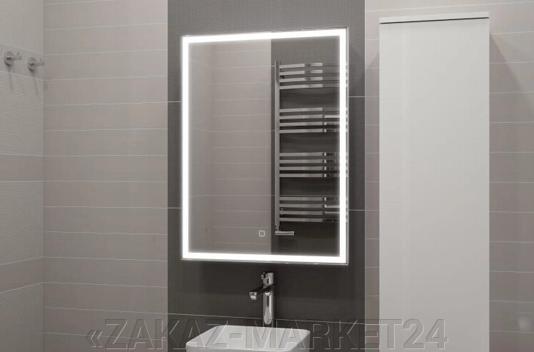 Зеркало-шкаф Континент Allure LED 600*800 правый с розеткой МВК005 от компании «ZAKAZ-MARKET24 - фото 1