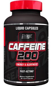 Жиросжигатель caffeine 200, 60 liquid CAPS.