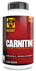 Жиросжигатель L - Carnitine Mutant Carnitine, 90 caps.
