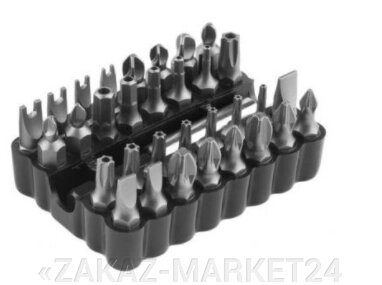 ЗУБР Биты специальные, с магнитным адаптером, хромованадиевая сталь, 33 предмета от компании «ZAKAZ-MARKET24 - фото 1