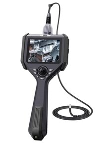 Промышленный видеоскоп с 5,0-дюймовым ЖК-дисплеем, 360-градусным джойстиком, испытательным кабелем 1,5–6 м