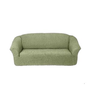 Чехол на 3-х местный диван, универсальный, зеленый