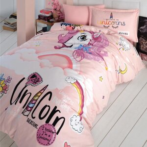 Детский комплект постельного белья CLASY Ranfors Pink Dreams