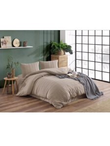 Комплект постельного белья, Natural concept, евростандарт Patara V01P, муслин