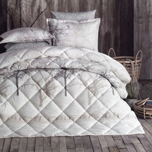 Набор постельного белья с одеялом Ранфорс Clasy GW MIDAS V2 (1,5 спальное) White Турция