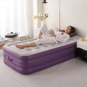 Матрас надувной (аккумуляторный) 190х100х40 WL-2031 Purple