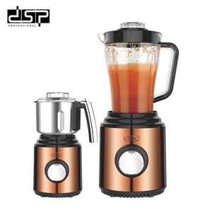 Блендер-кофемолка, настольный, DSP KJ2158 300W 1,8л 2в1