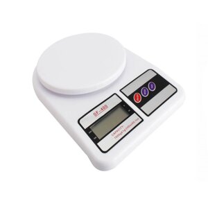 Весы кухонные 5 кг Electronic Kitchen Scale SF-400 white