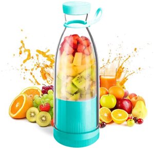 Портативный блендер-бутылка Portable Juice Cup, Wellamart A-578 Green в Алматы от компании Интернет магазин тв-азия