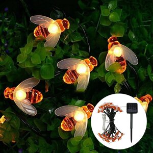 Садовый светильник "Пчелка"Длина 6,5м) Разноцветный A-699
