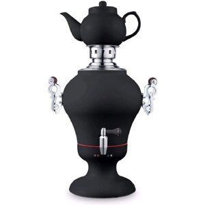 Самовар-термопот электрический с заварочным чайником Black Tri Tower TT-780