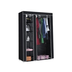 Складной шкаф тканевый Storage Wardrobe Sh-02 black