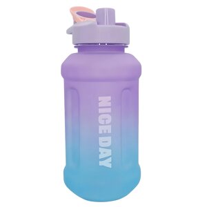 Спортивная бутылка для воды 1,1л Purple WL - 12847