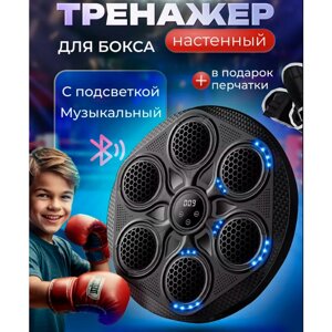 Тренажер-мишень для бокса настенный музыкальный