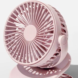 Вентилятор аккумуляторный, настольный Pink WL - 74069