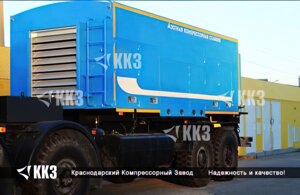 Азотный компрессор ТГА-35/301 передвижной мембранный