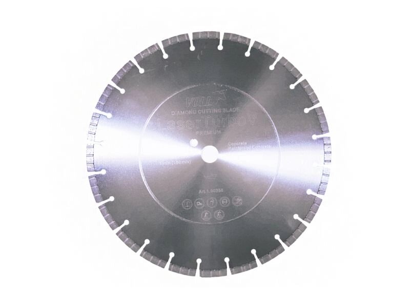 Алмазный диск VOLL LaserTurbo V PREMIUM 350 х 25,4 мм от компании ГК ТБС - фото 1