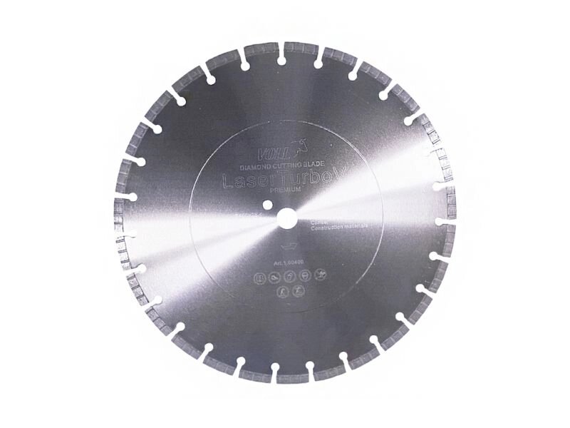 Алмазный диск VOLL LaserTurbo V PREMIUM 400 х 25.4 мм от компании ГК ТБС - фото 1