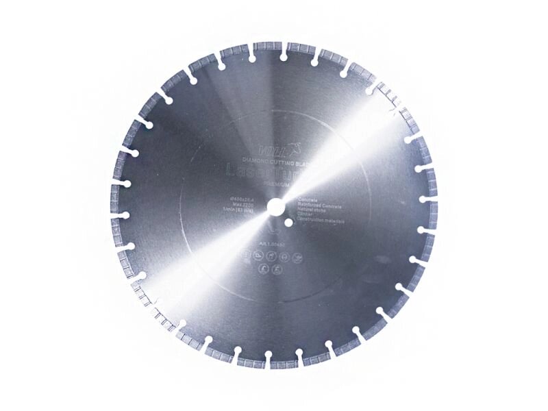 Алмазный диск VOLL LaserTurbo V PREMIUM 450 х 25.4 мм от компании ГК ТБС - фото 1